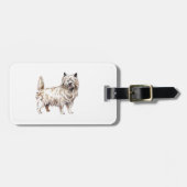 Cairn Terrier Bagagelabel (Voorkant horizontaal)