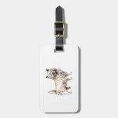 Cairn Terrier Bagagelabel (Voorkant verticaal)