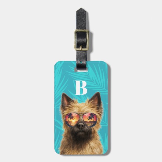 Cairn Terrier-Bagagelabel Bagagelabel (Voorkant verticaal)