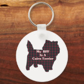 Cairn Terrier BFF Sleutelhanger (Voorkant)