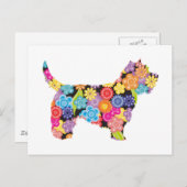 Cairn Terrier Briefkaart (Voorkant / Achterkant)