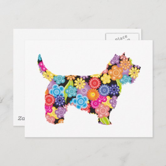 Cairn Terrier Briefkaart (Voorkant / Achterkant)