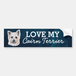 Cairn Terrier Bumpersticker