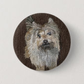 Cairn Terrier Button (Voorkant)