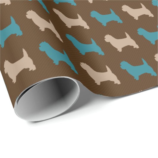 Cairn Terrier Cadeaupapier (Rol Hoek)