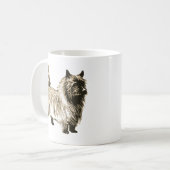 Cairn Terrier Coffee Mok (Voorkant links)