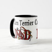 Cairn Terrier DAD Gifts Mok (Voorkant links)