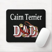 Cairn Terrier DAD Gifts Muismat (Met muis)