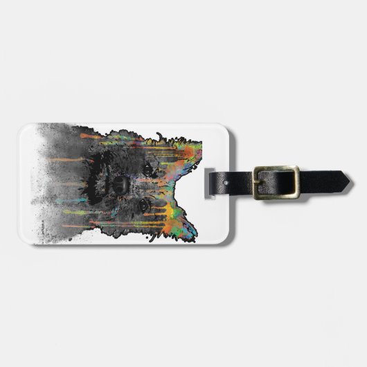 Cairn Terrier Dog Bagagelabel (Voorkant horizontaal)