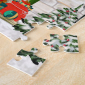 Cairn Terrier Dog Kerstmis Legpuzzel (Zijkant)