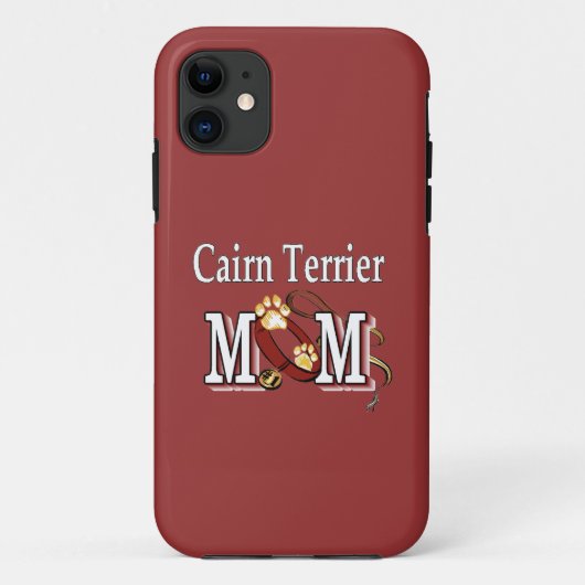 Cairn Terrier Dog MOM Case-Mate iPhone Case (Achterkant)