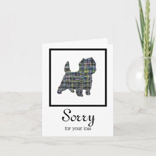 Cairn Terrier Dog Pet Sympathcard Kaart