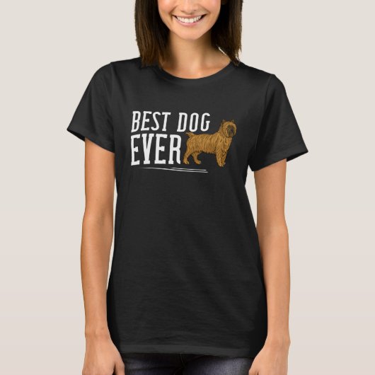 Cairn Terrier Dog Puppies Owner T-shirt (Voorkant)
