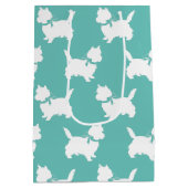 Cairn Terrier Dog Puppy Medium Cadeauzakje (Achterkant)