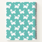 Cairn Terrier Dog Puppy Notitieboek (Achterkant)