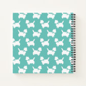 Cairn Terrier Dog Puppy Notitieboek (Achterkant)