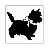 Cairn Terrier Dog Puppy Rubberstempel (Afrduk)