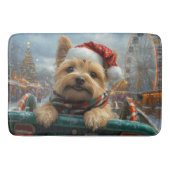 Cairn Terrier Dog Roller Onderzetter Kerst Badmat (Voorkant)
