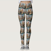 Cairn Terrier Dog Roller Onderzetter Kerst Leggings (Voorkant)