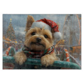 Cairn Terrier Dog Roller Onderzetter Kerst Snijplank (Voorkant)