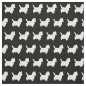 Cairn Terrier Dog Silhouette Pet Stof (Swatch)