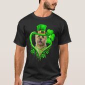 Cairn Terrier Dog St Patricks Day Lover Irish Sham T-shirt (Voorkant)