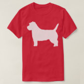 Cairn Terrier Dog T-shirt (Design voorkant)