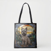 Cairn Terrier Dog Tote Bag (Voorkant)