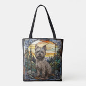 Cairn Terrier Dog Tote Bag (Achterkant)