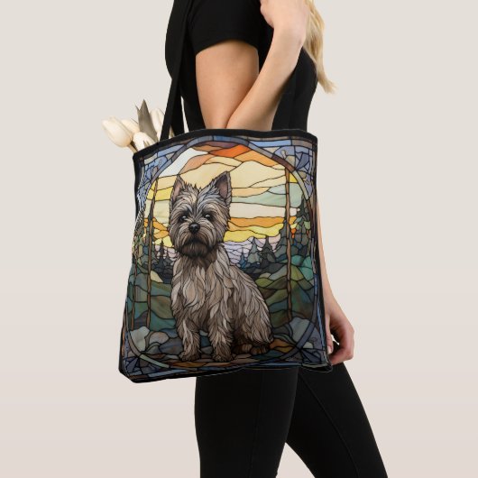 Cairn Terrier Dog Tote Bag (Dichtbij)