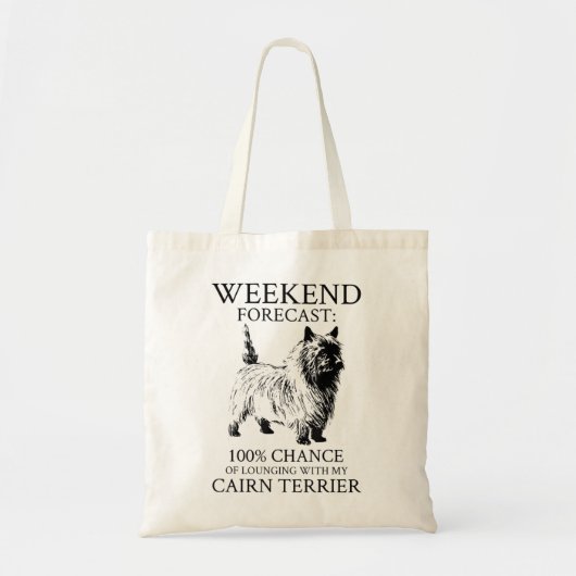 Cairn Terrier Dog Tote Bag (Voorkant)