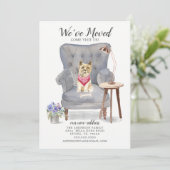 Cairn Terrier Dog | Verplaatsingsaankondiging Aankondiging (Staand voorkant)