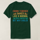 Cairn Terriër Eigenaar 1 T-shirt (Design voorkant)