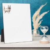 Cairn Terrier Fotoplaat (Zijkant)