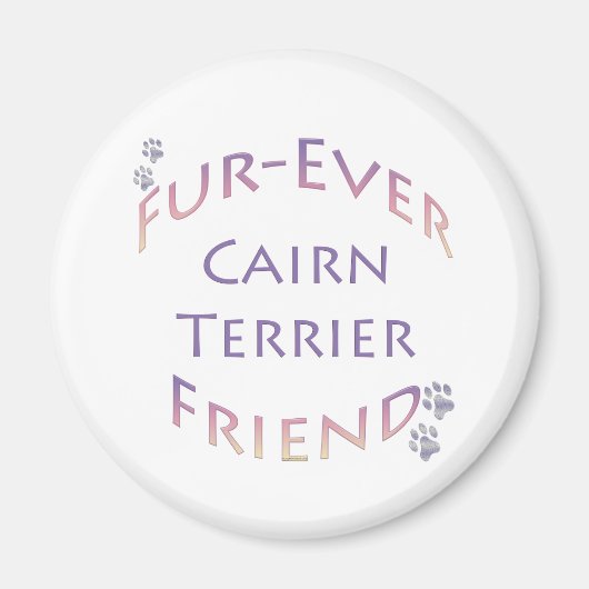 Cairn Terrier Furever Magneet (Voorkant)