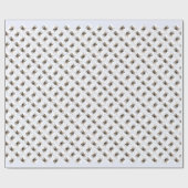 Cairn Terrier Geschiedenis Ontwerp Cadeaupapier (Vlak)