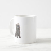 Cairn Terrier - gestreept Koffiemok (Voorkant links)