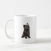 Cairn Terrier - gestreept Koffiemok (Links)