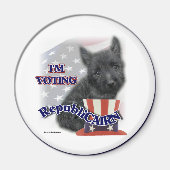 Cairn Terrier Gifts Magneet (Voorkant)