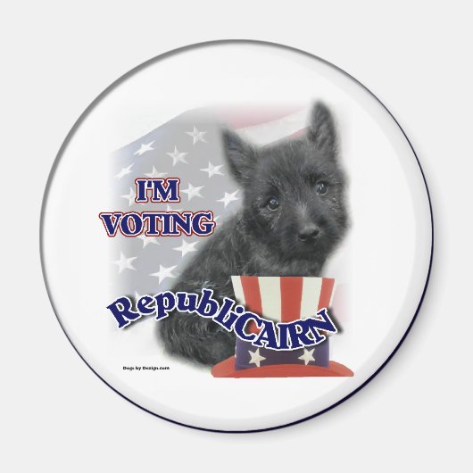 Cairn Terrier Gifts Magneet (Voorkant)