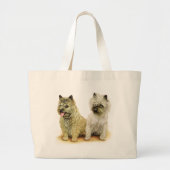 Cairn Terrier Grote Tote Bag (Voorkant)