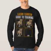 Cairn Terrier Guide To Training T-shirt (Voorkant)