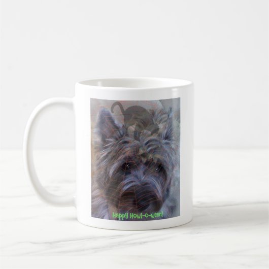 CAIRN TERRIER HALLOWEEN COFFEE MOK (Links)