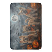Cairn Terrier Halloween Spoken Badmat (Voorkant Verticaal)