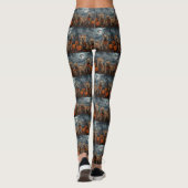 Cairn Terrier Halloween Spoken Leggings (Achterkant)
