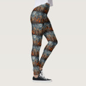 Cairn Terrier Halloween Spooky Leggings (Rechts)