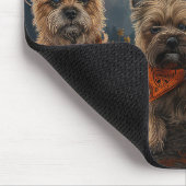 Cairn Terrier Halloween Spooky Muismat (Hoek)