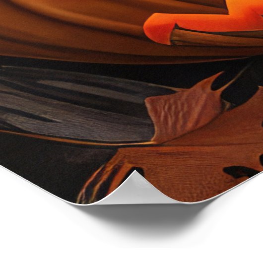 Cairn Terrier Halloween Spooky Poster (Hoek)