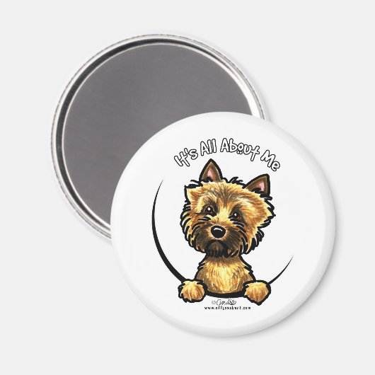 Cairn Terrier heeft alles over mij Magneet (Voorkant / Achterkant)