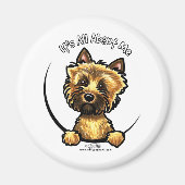 Cairn Terrier heeft alles over mij Magneet (Voorkant)